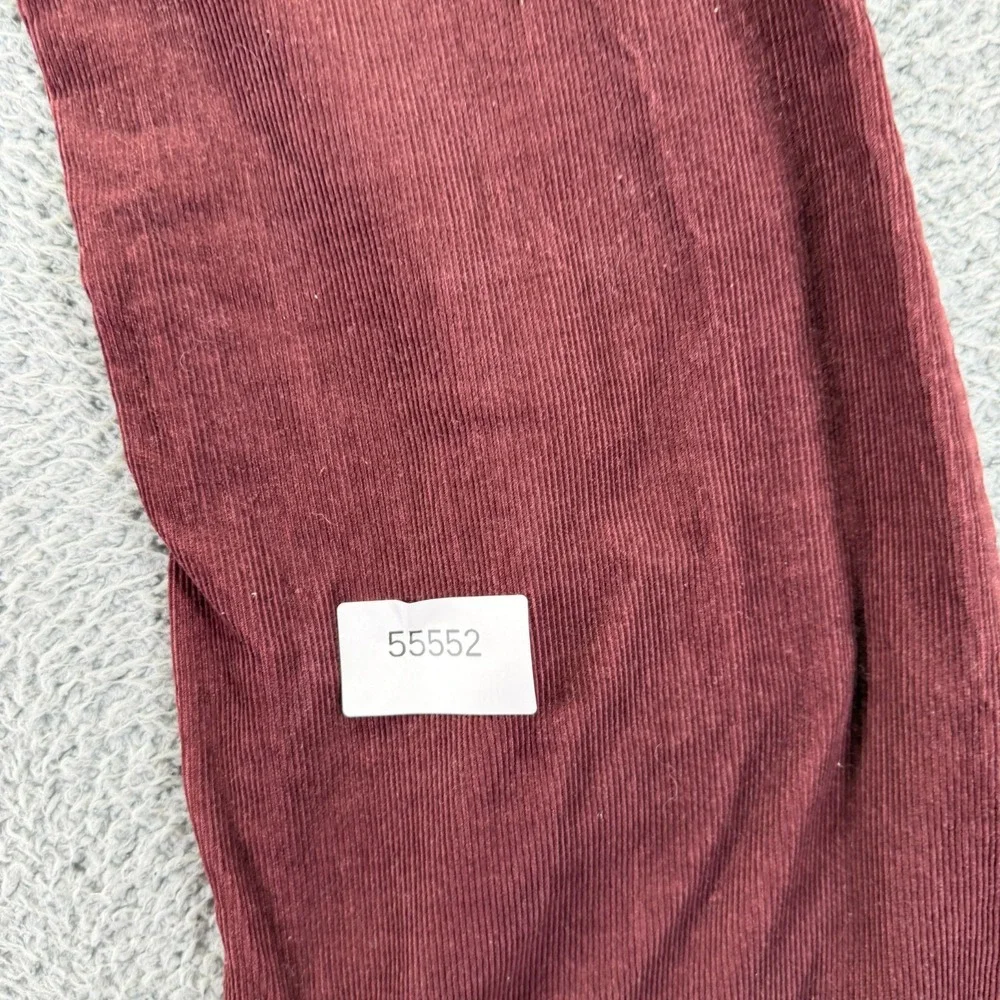 Vintage Levi's Pants Mens 32x34 Red Corduroy Chino Bootcut Leg Preppy Career USA
